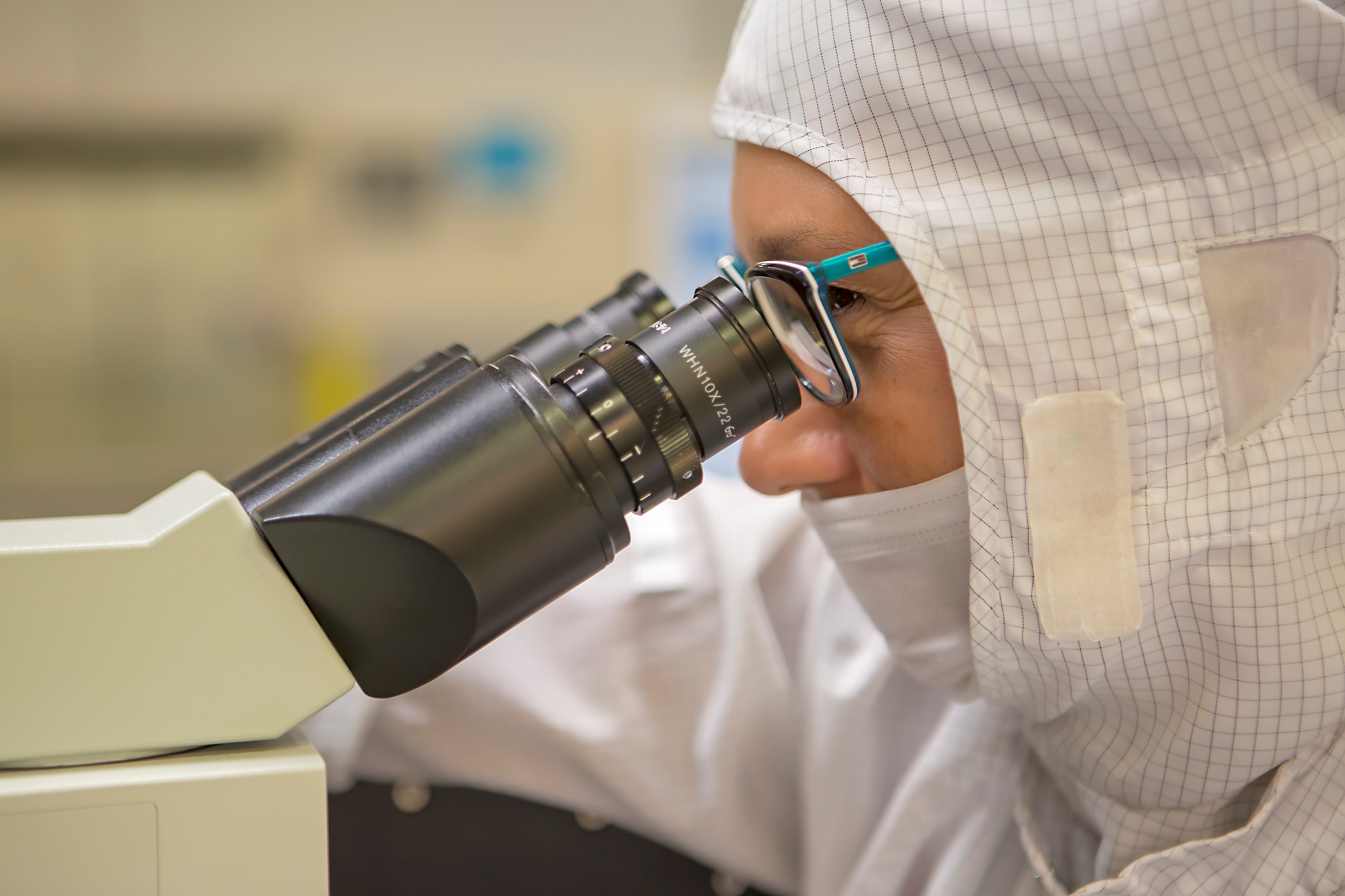 Quality inspection with microscope